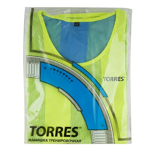 Манишка детская TORRES двухсторонняя, TR11950Y/B, р.Jr, тренировочная, полиэстер, жёлт-синий за 1&nbsp;026.80 ₽ в Саратове