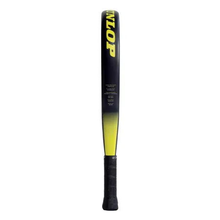 Ракетка для падела Dunlop Tristorm Pro, 10359946, для опытных игроков, графит, черно-желтый за 19&nbsp;643.50 ₽ купить в Саратове