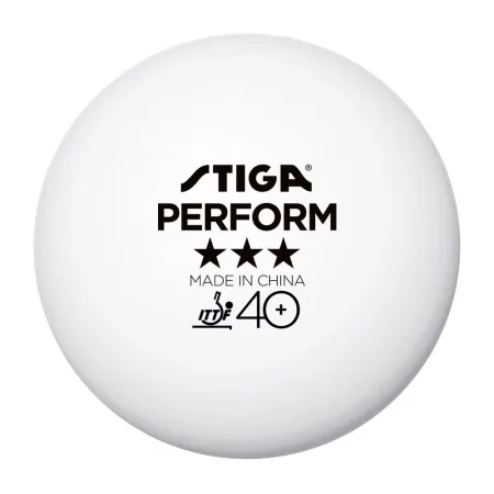Мяч для наст. тенниса Stiga Perform 3***, 40+, 1113-2110-06, пластик, ITTF Appr., уп.6 шт, бел за 2&nbsp;121.60 ₽ купить в Саратове