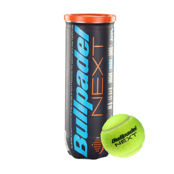 Мяч для падела BULLPADEL Next, 471961, уп.3 шт, FIP Approved, войлок, каучук,желтый за 1&nbsp;207 ₽ в Саратове