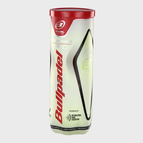 Мяч для падела BULLPADEL Premium PRO, 471959, уп.3 шт, FIP Approved, войлок, нат.резина,желтый за 1&nbsp;094.80 ₽ в Саратове