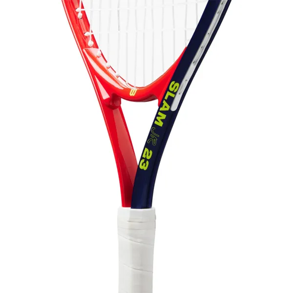 Ракетка б/т дет. Wilson Slam Jr 23, WR171910U, для детей 6-8лет, алюминий,со струнами, красно-т.син за 5&nbsp;271.70 ₽ в Саратове