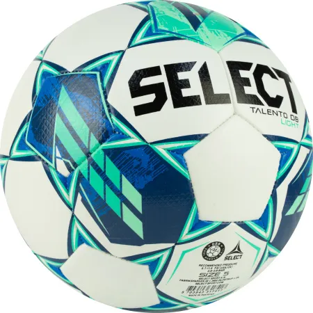 Мяч футб. SELECT Talento DB Light V23, 0775860004, р.5, 32п, ПУ, гибрид.сш, бело-зеленый за 5&nbsp;531.80 ₽ купить в Саратове