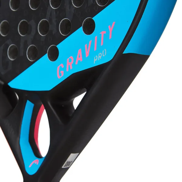 Ракетка для падела HEAD Gravity Pro 2022, 228162,для продв.игр., карбон, стекловолокно,черн-сине-роз за 16&nbsp;138.10 ₽ в Саратове