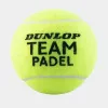 Мяч для падела Dunlop Team Padel, 601553, уп.3 шт, сукно, нат.резина,желтый за 1&nbsp;110.10 ₽ купить в Саратове