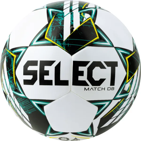 Мяч футб. SELECT Match DВ V23, 0575360004,р.5, FIFA Basic, 32п, ПУ, гибр.сш., бело-зелено-черн за 5&nbsp;875.20 ₽ в Саратове