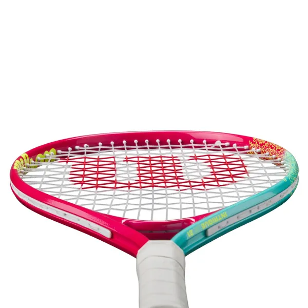 Ракетка б/т дет. Wilson Intrigue Jr 21, WR180510U, для дет.5-6лет, алюминий,со струн.,розово-бирюзов за 5&nbsp;271.70 ₽ в Саратове