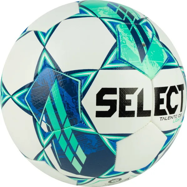 Мяч футб. SELECT Talento DB Light V23, 0775860004, р.5, 32п, ПУ, гибрид.сш, бело-зеленый за 5&nbsp;531.80 ₽ в Саратове