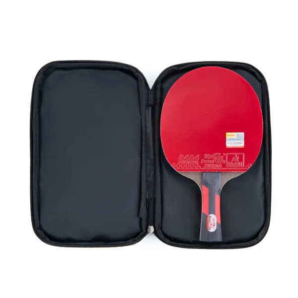 Ракетка для н/т DOUBLE FISH CK-208, для любителй, ITTF,наклад. 2,2 мм, конич. ручка + сумка-чехол за 2&nbsp;004.30 ₽ в Саратове