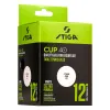 Мяч для наст. тенниса Stiga Cup ABS, 1110-2510-12, диам.40+мм, пластик, упак. 12 шт, белый за 1&nbsp;774.80 ₽ купить в Саратове
