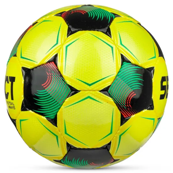 Мяч футзал. SELECT Futsal Mimas V26, 1053471007, р.4,FIFA Basic, 32п, ПУ, руч.сш, желто-зелено-черн. за 6&nbsp;113.20 ₽ в Саратове