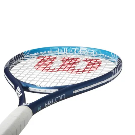 Ракетка б/т Wilson Ultra Power 105 Gr1, WR147010U1, для любит, композит, со струнами, темносин-бел за 11&nbsp;662 ₽ купить в Саратове