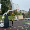 Баскетбольная стойка мобильная складная на пружинах вынос 2,25 м c противовесом ZAVODSPORTA за 530&nbsp;660 ₽ купить в Саратове