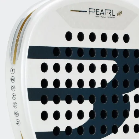 Ракетка для падела BULLPADEL Pearl 26, 493804, для профессионалов, карбон, бело-серый за 35&nbsp;929.50 ₽ купить в Саратове