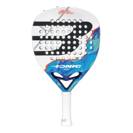 Ракетка для падела BULLPADEL Ionic Power 26, 494411, для продв. игроков, стекловолокно, сине-белый за 28&nbsp;944.20 ₽ купить в Саратове