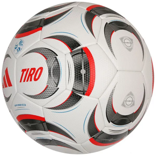 Мяч футб. ADIDAS Tiro Pro JW1533, р.5, FIFA Pro, 32 пан., ПУ, термосшивка, бело-серо-красный за 14&nbsp;133.80 ₽ в Саратове