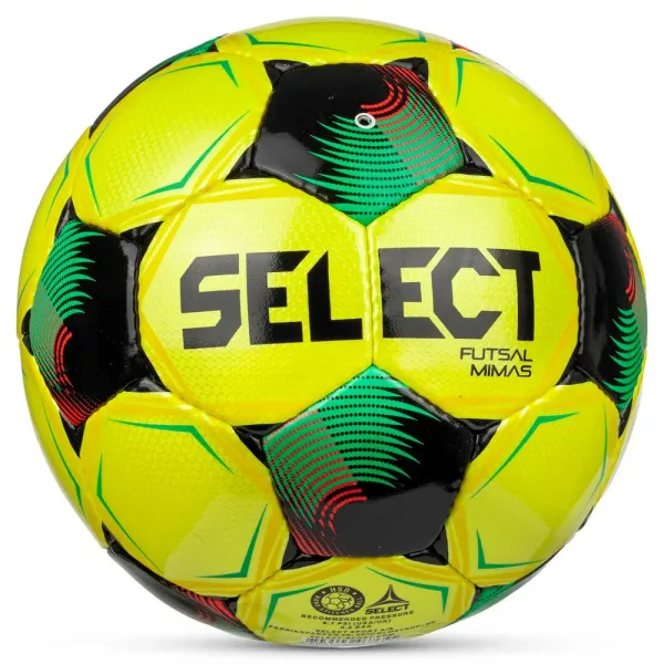 Мяч футзал. SELECT Futsal Mimas V26, 1053471007, р.4,FIFA Basic, 32п, ПУ, руч.сш, желто-зелено-черн. за 6&nbsp;113.20 ₽ в Саратове