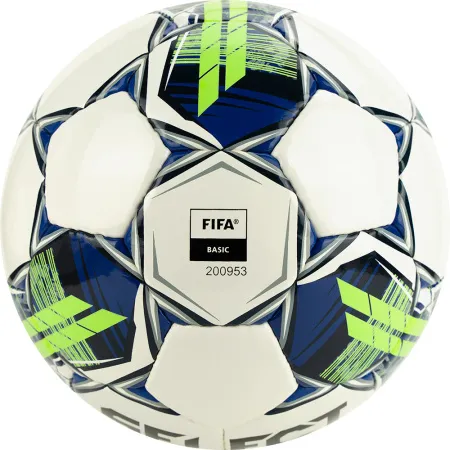 Мяч футзал. SELECT Futsal Master Shiny V22, 1043460004, р.4, Basic,32п, гл.ПУ, руч.сш,бел-син-зел за 7&nbsp;539.50 ₽ купить в Саратове