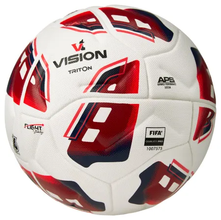 Мяч футб. VISION TRITON, FV425075, р.5,FIFA Quality Pro,MF, 16 пан, термосш.,бел-красный за 8&nbsp;007 ₽ купить в Саратове