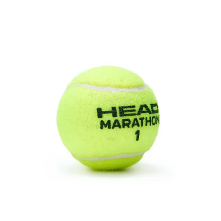 Мяч теннисный HEAD Marathon 3B, 578183, крафт. упак.3шт, без давления, фетр, нат.резина,желтый за 1&nbsp;055.70 ₽ купить в Саратове