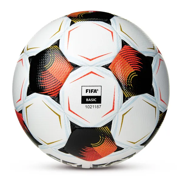 Мяч футб. SELECT Numero 10 V26, 0574071002, р.4, FIFA Basic, 32п, ПУ, гибр.сш, бело-черно-оранжевый за 8&nbsp;404.80 ₽ в Саратове
