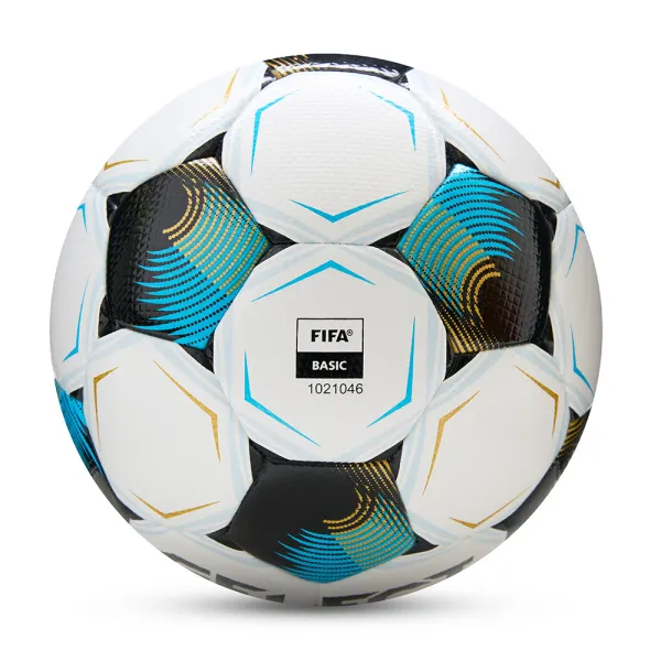 Мяч футб. SELECT Numero 10 V26, 0575071002, р.5, FIFA Basic, 32п, ПУ, гибр.сш, бело-черно-бирюзовый за 8&nbsp;404.80 ₽ в Саратове