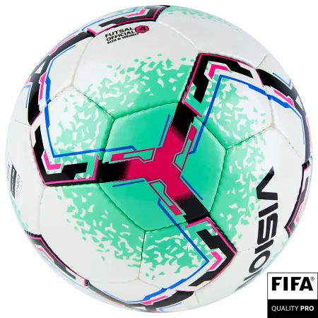 Мяч футзал. VISION SALA+, FIFA Quality Pro, FS324084 р.4, 32 п. PU, 4 подкл.сл, руч.сшив.,бело-зелен за 4&nbsp;943.60 ₽ купить в Саратове