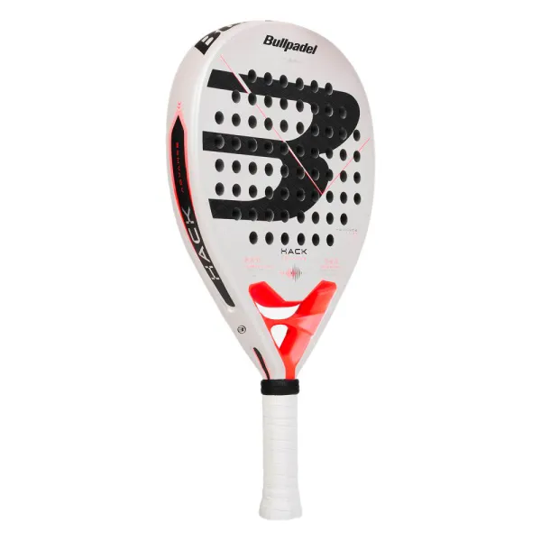 Ракетка для падела BULLPADEL Hack Advance, 494415, для проф. и любит, карбон, бело-черно-оранжевый за 18&nbsp;664.30 ₽ в Саратове