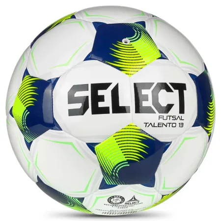 Мяч футзал. SELECT Futsal Talento 13 V26, 1062471015, р.3, 32п, ТПУ, гибр.сш, бело-сине-желтый за 4&nbsp;355.40 ₽ купить в Саратове