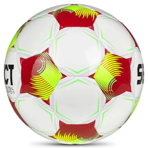 Мяч футзал. SELECT Futsal Talento 11 V26, 1061471014, р.3(Jr),  32п, ТПУ, маш.сш, бело-желто-красный за 4&nbsp;355.40 ₽ в Саратове