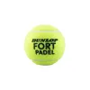 Мяч для падела Dunlop Fort Padel, 601555, уп.3 шт, FIP, сукно, нат.резина,желтый за 1&nbsp;135.60 ₽ купить в Саратове