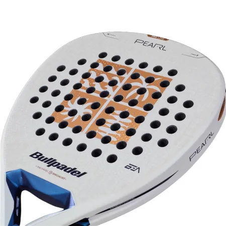 Ракетка для падела BULLPADEL Pearl 27, 497249, для проф-в, стекловолокно,карбон, бело-золотистый за 44&nbsp;319 ₽ купить в Саратове