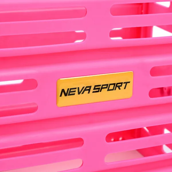 Корзина для теннисных мячей NEVA SPORT, UEA1_P, на 75 мячей, пластик, розовый за 5&nbsp;778.30 ₽ в Саратове