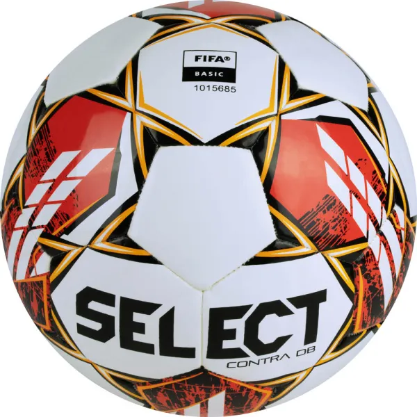 Мяч футб. SELECT Contra DB V23, 0854160300, р.4, FIFA Basic, 32 пан, ПУ, гибрид.сш, бел-чер-красн за 4&nbsp;455.70 ₽ в Саратове