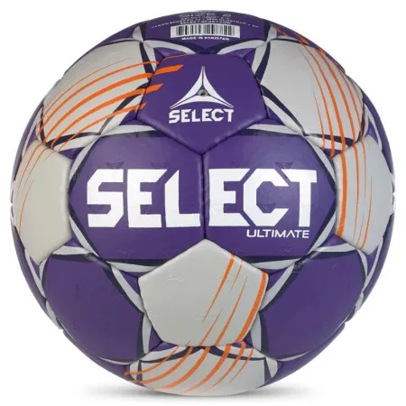 Мяч ганд. SELECT Ultimate Official EHF V24, 1612858999, Senior(р.3), EHF Appr, ПУ, руч.сш, фиол-сер за 15&nbsp;504 ₽ купить в Саратове