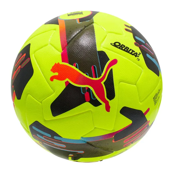 Мяч футб. PUMA Orbita 2 TB, 08432303, р.5, FIFA Quality Pro, 12 пан., ТПУ, термосшивка, желто-черный за 7&nbsp;260.70 ₽ в Саратове
