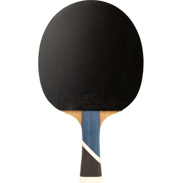 Ракетка для н/т DOUBLE FISH 5A+C, для продвин, ITTF Appr, накл. 2,1 мм, конич. ручка+ 2 мяча V40+мм за 2&nbsp;779.50 ₽ в Саратове