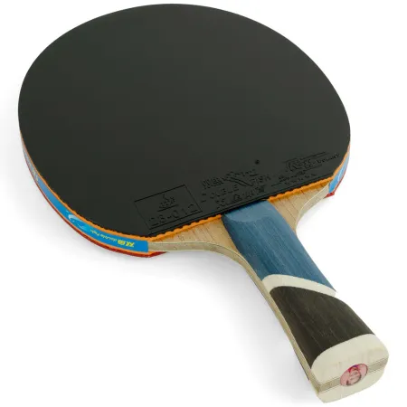 Ракетка для н/т DOUBLE FISH 5A+C, для продвин, ITTF Appr, накл. 2,1 мм, конич. ручка+ 2 мяча V40+мм за 2&nbsp;779.50 ₽ купить в Саратове