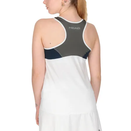 СЦ*Майка жен. HEAD Club 22 Tank Top W 814461-WHDB-L, р.L, 92% полиэстер, 8% эластан, белый за 3&nbsp;500.30 ₽ купить в Саратове