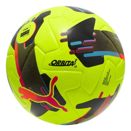 Мяч футб. PUMA Orbita 2 TB, 08432303, р.5, FIFA Quality Pro, 12 пан., ТПУ, термосшивка, желто-черный за 7&nbsp;260.70 ₽ купить в Саратове