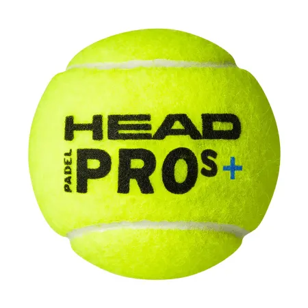 Мяч для падела HEAD Padel Pro S+, 540303, уп.3 шт, FIP Approved, войлок,нат.резина,желтый за 933.30 ₽ купить в Саратове