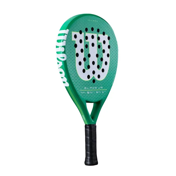 Ракетка для падела WILSON Blade Jr  V4 Padel, WR213811U0, для начин-х, стекловолокно, зеленый за 14&nbsp;934.50 ₽ в Саратове