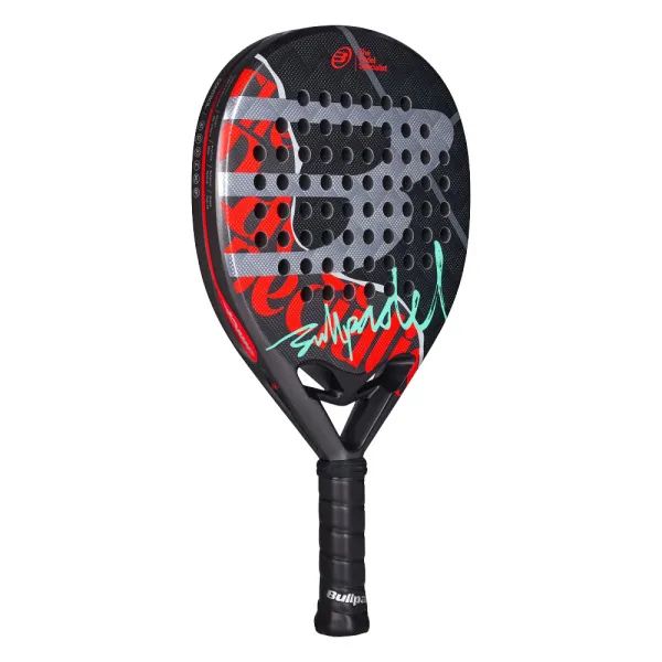Ракетка для падела BULLPADEL Ionic Control 26, 494412, для продв. игроков, карбон, черно-красный за 33&nbsp;734.80 ₽ в Саратове