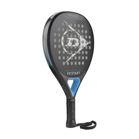 Ракетка для падела Dunlop FX Start, 10370737, для начинающих, гибрид, графит, черно-синий за 13&nbsp;175 ₽ купить в Саратове