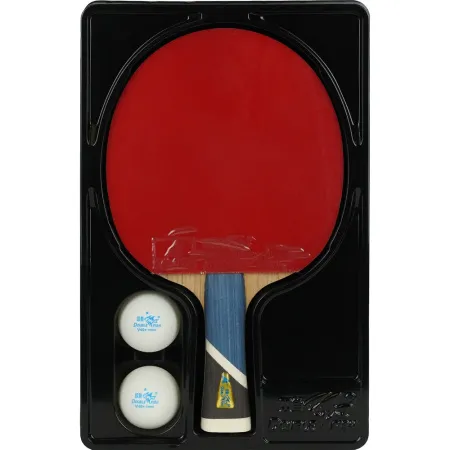 Ракетка для н/т DOUBLE FISH 5A+C, для продвин, ITTF Appr, накл. 2,1 мм, конич. ручка+ 2 мяча V40+мм за 2&nbsp;779.50 ₽ купить в Саратове