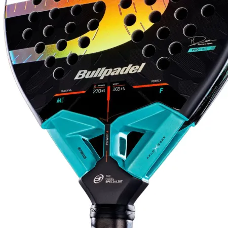 Ракетка для падела BULLPADEL Xplo Comfortl 27, 497245,для продв.игр., стекловолокно, карбон, черн. за 37&nbsp;422.10 ₽ купить в Саратове