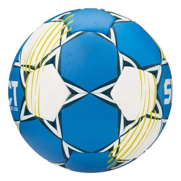 Мяч ганд. SELECT HB FORCE DB V25, 1622858205, Senior (р.3), EHF Appr,ПУ, гибр.сш., сине-белый за 8&nbsp;438.80 ₽ в Саратове