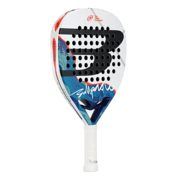 Ракетка для падела BULLPADEL Ionic Power 26, 494411, для продв. игроков, стекловолокно, сине-белый за 28&nbsp;944.20 ₽ в Саратове