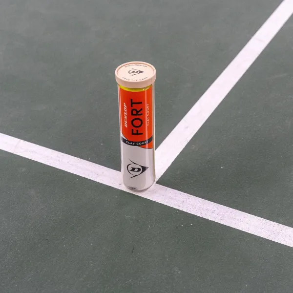 Мяч теннисный Dunlop Fort Clay Court 4B, 601613, уп.4 шт,одобр.ITF и FFT,сукно,нат.резина,желтый за 1&nbsp;812.20 ₽ в Саратове