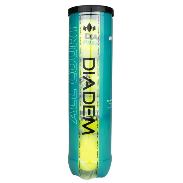 Мяч теннисный DIADEM Premier All Court 4B, BALL-4CASE-ALLCRT, уп. 4шт, одобр.ITF, фетр,желт за 996.20 ₽ в Саратове